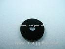 Custom Machined Aluminum Parts Round Alunimum disc with M3 thread type 2-dye black