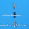 Black Color 1.2mm Pitch Pin Header Right Angle Coaxial Connector 12 Poles