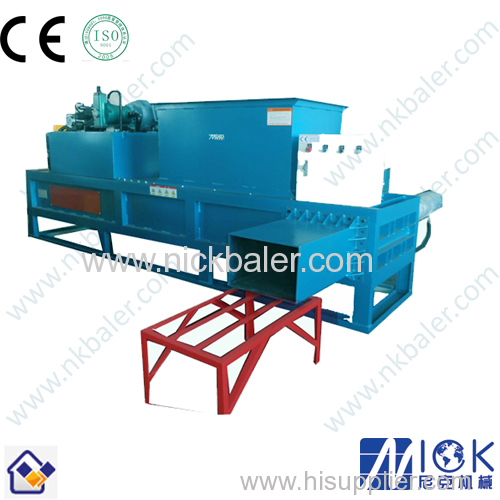 PLC system rice husk closed end baler