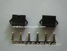 Nylon 66 UL94V-0 Housing Power Supply Connectors for AWG #18 - 22 Applicable Wire