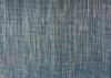 Sofa Yarn Dyed Plain Woven Fabric Gray Linen Polyester Backing