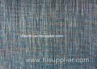 Sofa Yarn Dyed Plain Woven Fabric Gray Linen Polyester Backing