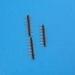 Straight Angle 14 Pin Header Connector with Gold / Tin Plated Surface Coating