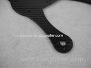 Thickness 1mm 2mm Carbon Fiber CNC Service Multicopter Parts Twill Weave