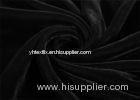 Black Weaving Microvelvet Fabric Dyed Pattern Velvet Decorator