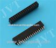 Brass Straight Female Header Connector Dual Row with Surface Mount Technology Type