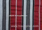 Home Textile Sadu Black And White Striped Upholstery Fabric 270GSM