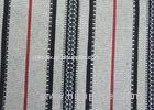 Home Decor Black And White Striped Outdoor Fabric Upholstery Material