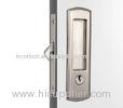 Slider House Door Locks / Home Entry Door Locksets Coin Slot Insided