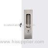 Security Sliding Glass Door Mortise Lock / Sliding Door Lockset With Pulls