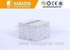 High rise Building Exterior Wall Cladding EPS Cement Sandwich Panel Fireproof 46dB