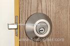 Stainless Steel House Door Locks Single Cylinder Deadbolt 3 Same Brass Keys