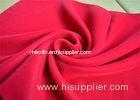 Garment Plain Micro Velvet Fabric Decorator Rose Red OEM Accept