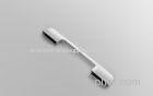 Chrome / Matt Silver Decorative Drawer Pulls Handle Zinc Alloy Oval Shape