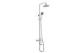 Brass Bathroom Shower Set Wall Mounted With 45 Swivel Shower Arm