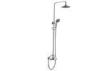 Wall Mounted Bathroom Shower Panels Chrome With Shower Head / Faucet