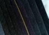 Polyester Linen Plain Woven Fabric / Plain Black Fabric Upholstery