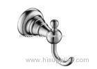 Bath Towel Robe Hook / Hotel Wall Mounted Towel Hooks Chrome Durable