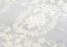 Polyester Voile Curtain Fabric Embroidery Contemporary Decoration