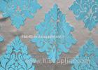 Yarn Dyed Jacquard Woven Fabric / Jacquard Silk Fabric Comfortable