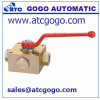 2 inch thread brass ball valves