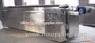 Automatic Snacks Food Continuous Stir Frying Machine With Heat Exchanging