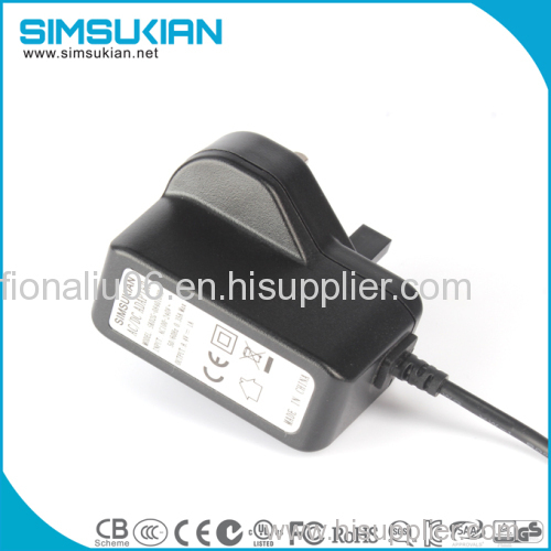 UK plug power adapter