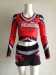 Red printing Hot style Free custom cheerleader competition cheerleading costumes wholesale price