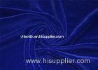 Royalblue Polyester Micro Velvet Fabric Hgih Density Anti-Static