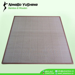 Weaving design large bamboo room carpet
