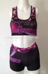 cheap custom free design sports wear hot school cheerleading uniforms sexy girl open cheer costumes