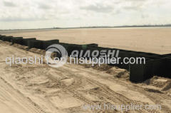 Hesco Barrier/gulf war blast wall/gabion basket wall wire mesh/fire barrier [QIAOSHI Barrier]