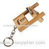 OEM Branded Bamboo Memory Stick / Thumb Drive High Speed USB 2.0 Interface