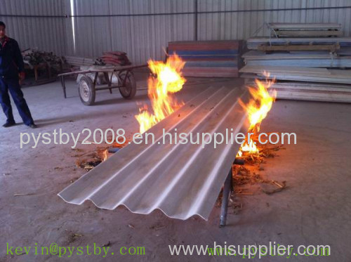 MgO aluminium foil fireproofing roof sheet