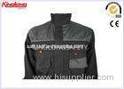 EN14116 Polycotton Safety Work Jackets Factory Work Clothes XL / XXL