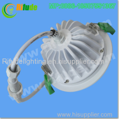 Size 190*45mm cutout 170mm 18w 6inch waterproof downlight