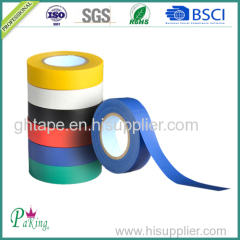 America Market Color Hot Melt Electric Grade PVC Insulation Tape