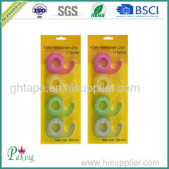 Strong Strength BOPP Color Adhesive School Tape with Good Stickiness