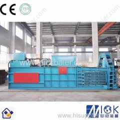 Cardboard hydraulic baling press machine