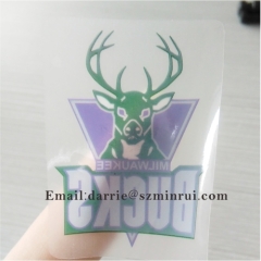 Self adhesive transparent destructible Vinyl material Factory Wholesale customed security tamper evident sticker labels