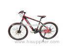 26'' Red Specialized Mountain Electric Bike / Electric MTB With Aluminum Alloy Frame