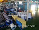 Foaming Sandwich Panel Production Line With PU Forming Density 40 kg / m3