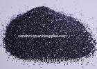 Black Abrasive Sand / Carbide Sandblasting Silica Sand Excellent Abrasion Resistance