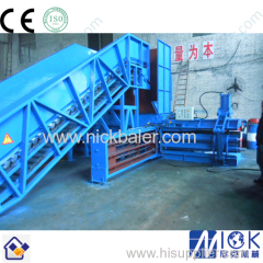 Plastic films used baling press waste compactor