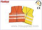 Hi Vis Traffic Roadway Warning Reflective Safety Vest With CE EN20471