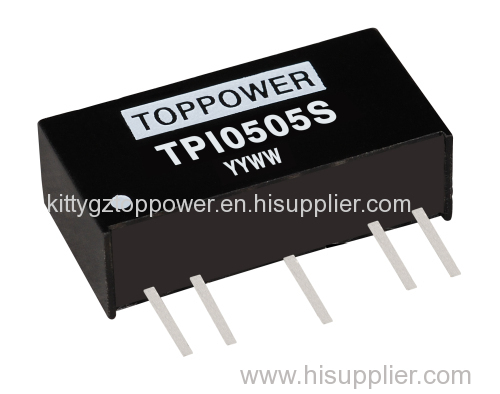 isolated 2W DC/DC converters in a SIP package REGULATED converter