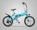 Long Range Electric Folding Bicycle 20" Folding E Bike With Shock Absorber