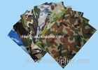 Camouflage Coated Polyester Fabric / Polyester PVC Coated Fabric