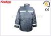 Custom Made Men Reflective Winter Workwear Nylon Windbreaker Jacket