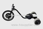 500W Kart Shape Drift Electric Tricycles / Black Motorized Tricycles For Adults